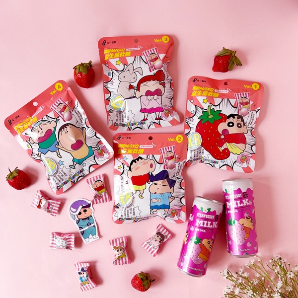 7-11「草莓季新品」60款登場！樂事XDinotaeng組合、草莓維尼玩偶、蠟筆小新軟糖超欠買