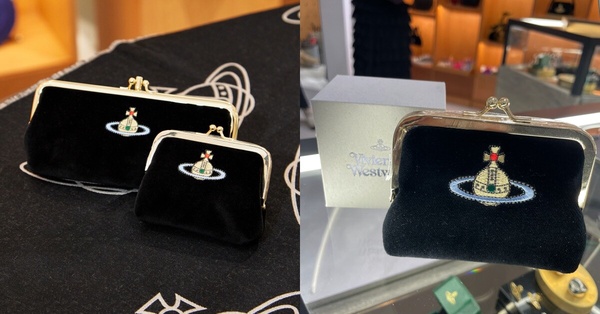Vivienne Westwood話題新品推薦3：Velvet口金錢包，（小）NT$7,400（大）NT$13,300