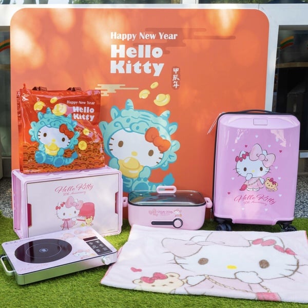 7-11「2024新年福袋」53款登場！KITTY、史努比、維尼都有，5種價位福袋、優惠一次看