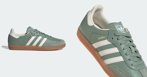 adidas Samba 2025必收色號推薦:抹茶綠色