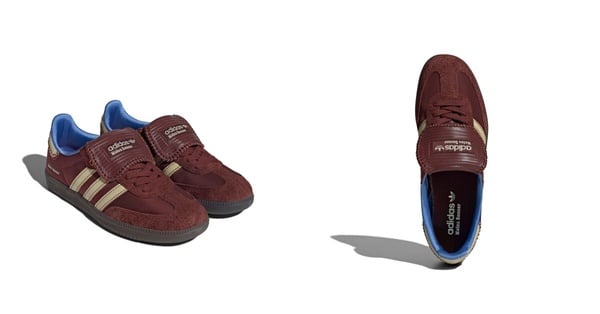 adidas Originals Samba x Wales Bonner 尼龍麂皮拼接,NT$5,890