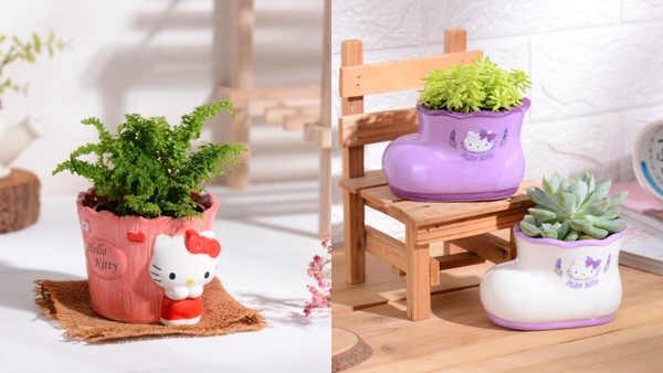 7-11「KITTY招財貓撲滿」新上市！4色招財陶瓷撲滿可愛必收，再推KITTY陶瓷花器、地墊