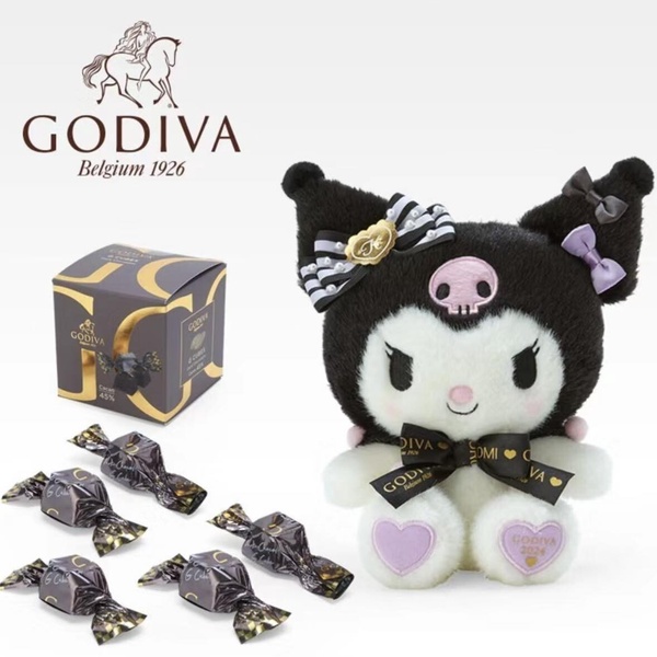 可愛爆擊！Godiva x 三麗鷗「情人節限定」新上市，KITTY、酷洛米、大耳狗、美樂蒂必收