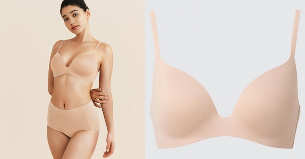 UNIQLO 2023日本熱銷排行榜TOP2：無鋼圈美型胸罩(3D包覆) ，NT$990