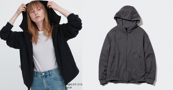 UNIQLO 2023台灣熱銷排行榜TOP2：防風防潑水刷毛連帽外套，NT$1,490