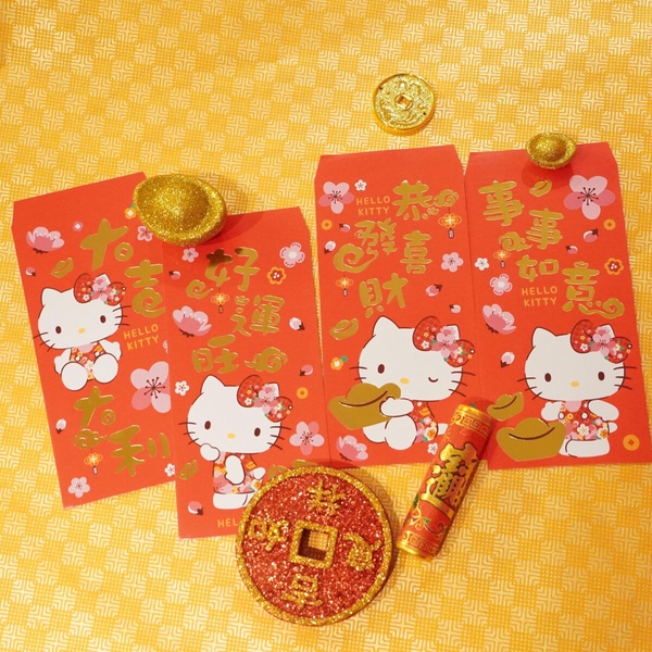 KITTY達摩必收！7-11「HELLOKITTY周邊」開賣，KITTY達摩撲滿&amp;amp;擺飾、行李箱、紅包太萌