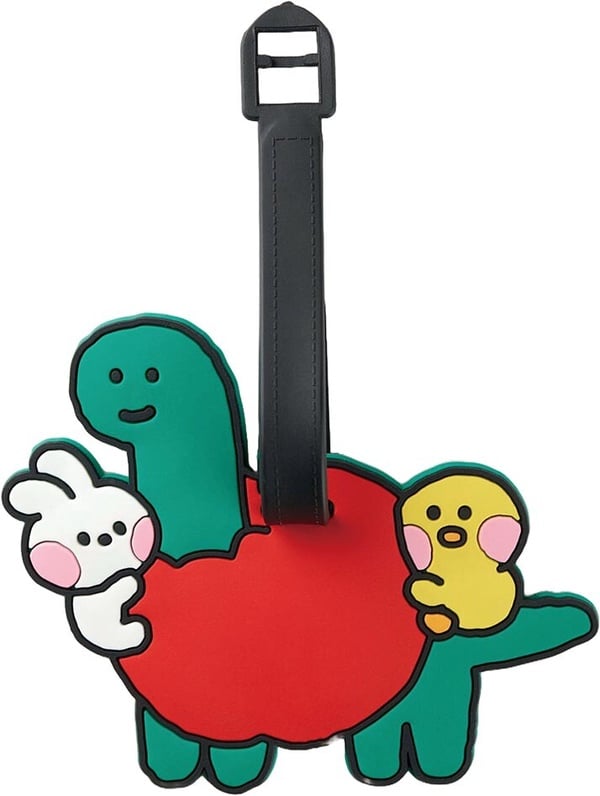 家樂福LINE FRIENDS加價購！韓最萌恐龍MININIGUMAN在家樂福，行李箱、手機架139元起