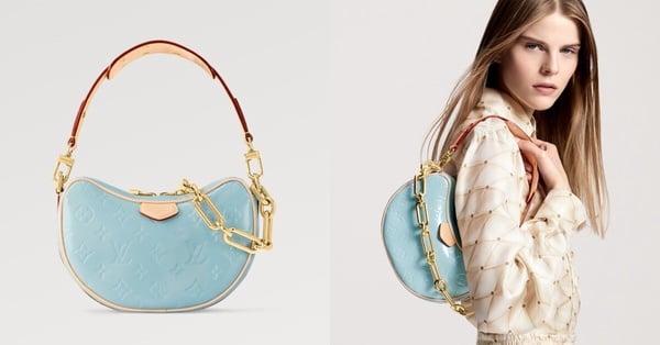 2024寶寶藍精品包推薦2：Louis Vuitton Croissant PM，NT$101,000