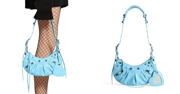 2024寶寶藍精品包推薦4：Balenciaga LE CAGOLE XS肩背包，NT$79,000