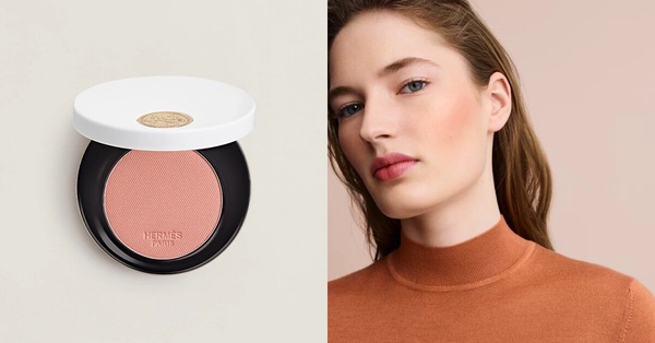 編輯推薦：Hermès Rose Hermès Silky Blush腮紅 #Rose Ambre，NT$2,700
