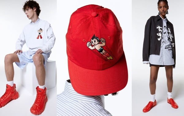 2024話題「卡通聯名服飾/單品」6：Onitsuka Tiger鬼塚虎 X 原子小金剛