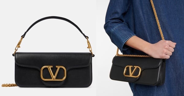 2024話題黑金精品精品/輕奢包推薦9：VALENTINO GARAVANI Locò腋下包，約NT$98,368