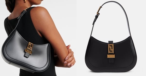 2024話題黑金精品/輕奢包推薦14：VERSACE Greca Goddess迷宮女神包，約NT$56,219