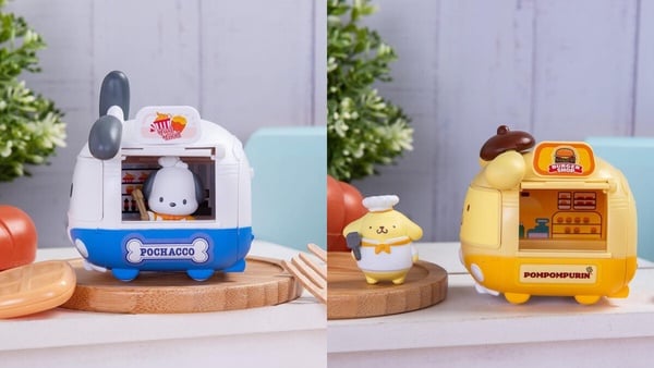 7-11「三麗鷗行動餐車」盲盒開抽！6款角色可愛現身，再推KITTY洗衣袋、酷洛米梳鏡組