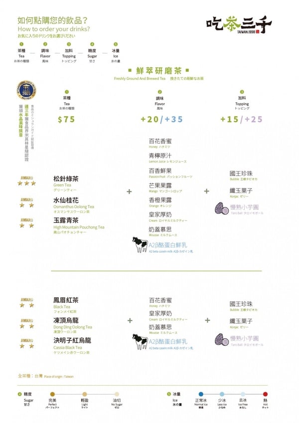 手搖界的愛馬仕「吃茶三千」必喝推薦