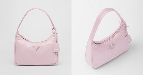 2024情人節粉色包款推薦6：Prada Re-Nylon Prada Re-Edition 2000迷你袋，NT$41,500