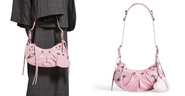 2024情人節粉色包款推薦10：Balenciaga LE CAGOLE XS肩背包，NT$79,000