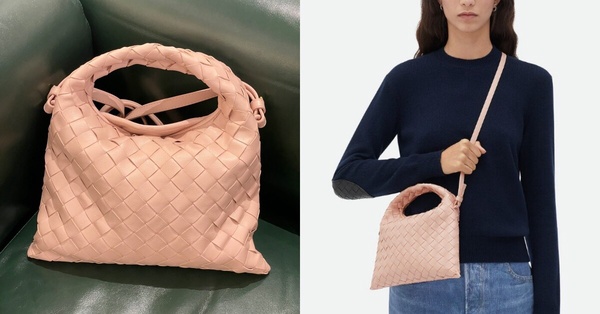 2024情人節粉色包款推薦11：Bottega Veneta Mini Hop，NT$79,400