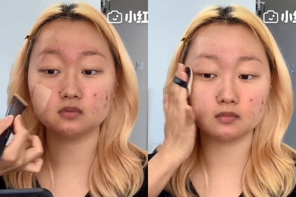 泛紅膚色怎麼畫出乾淨底妝？化妝師親授「黃色腮紅」遮瑕更自然，粉底更服貼持久