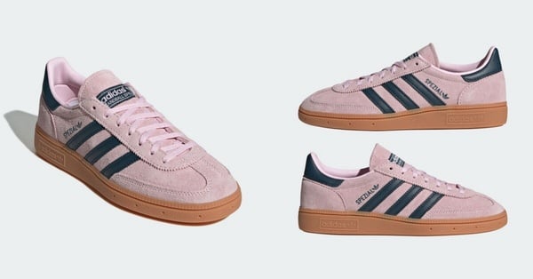 2024粉色系球鞋推薦4：adidas Originals HANDBALL SPEZIAL運動休閒鞋，NT$3,690