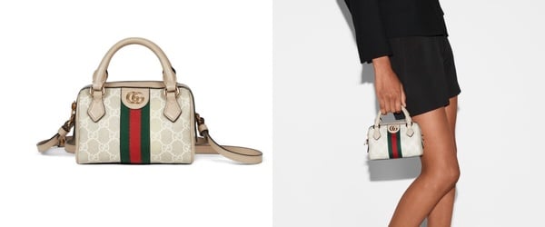 GUCCI「全新OPHIDIA系列」許願憧憬系包款推薦：迷你波士頓包、托特大包老花迷必搶！