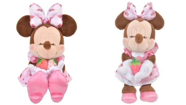 迪士尼tsum tsum草莓系列太可愛