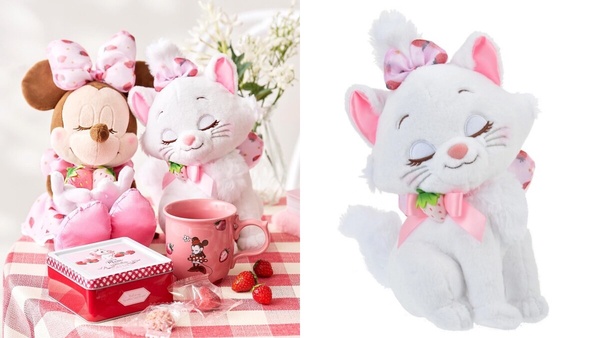 迪士尼tsum tsum草莓系列太可愛