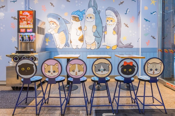 萌貓來襲！7-11「貓福珊迪」主題店在西門，經典鯊魚喵店裝，逾120款限定周邊必收藏