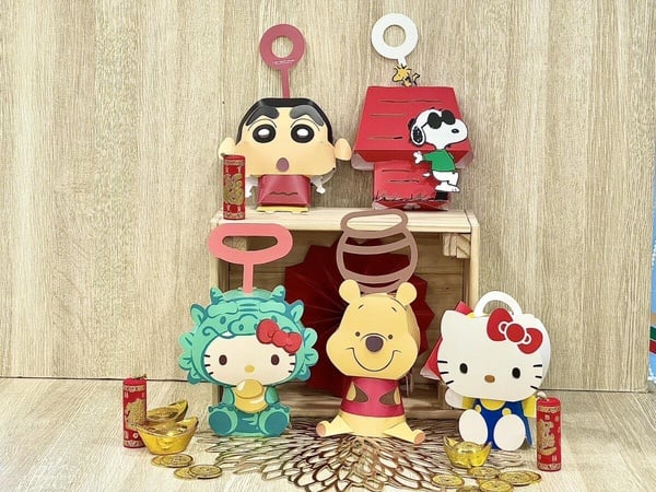 7-11「卡通燈籠」開賣！KITTY、蠟筆小新、史努比、維尼款可愛登場，再推CITY咖啡優惠