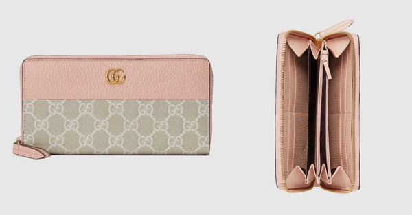 2024開運精品長夾推薦6:GUCCI GG MARMONT全拉鏈錢包,價格店洽