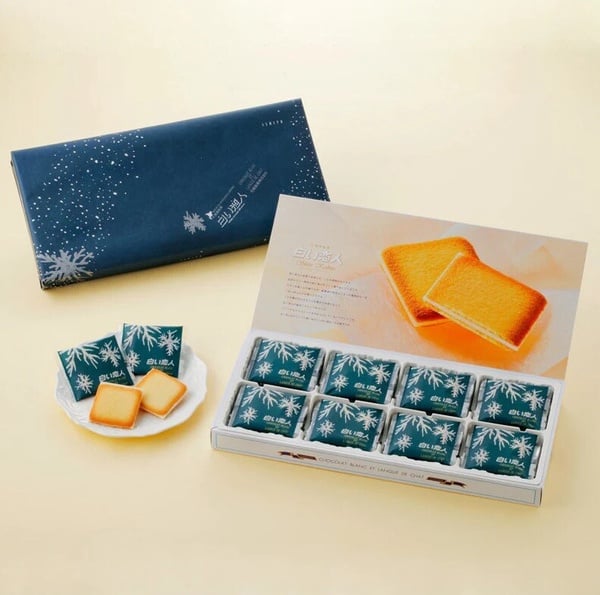 日本必買伴手禮/零食推薦２：白色戀人