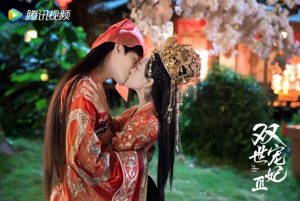 10部吻戲超多的甜寵陸劇!《偷偷藏不住》算少了《在暴雪時分》26場吻戲,這部狂親60場