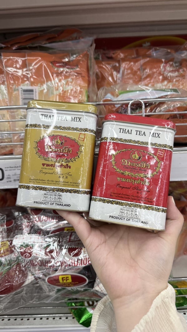 泰國必買伴手禮推薦：泰式手標紅茶