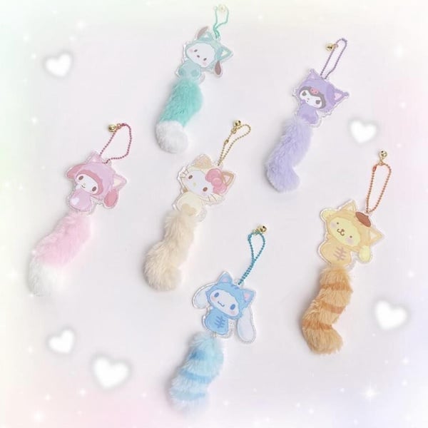 三麗鷗「貓咪系列」可愛登場！kitty貓毛絨玩偶、大耳狗貓咪吊飾，貓咪罐頭盲盒必抽