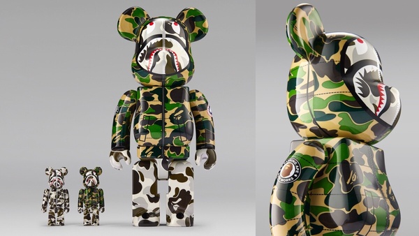 2024最新話題聯名4:CANADA GOOSE X BAPE BE@RBRICK