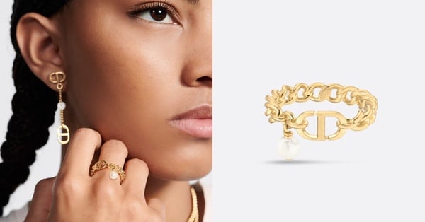 2024最新精品戒指推薦4：Dior 30 montaigne 戒指，nt$13,500