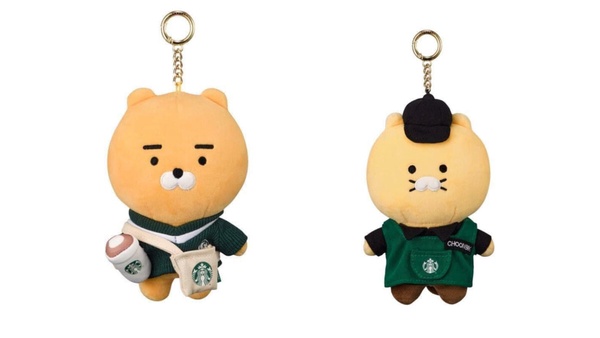 可愛滿分！星巴克ＸKAKAO FRIENDS系列登場，萊恩&amp;春植隨行杯、馬克杯、玩偶鑰匙圈必收
