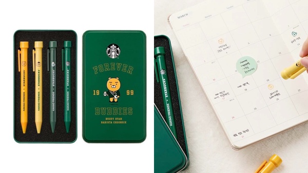 可愛滿分！星巴克ＸKAKAO FRIENDS系列登場，萊恩&amp;春植隨行杯、馬克杯、玩偶鑰匙圈必收