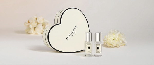 白色情人節禮物推薦:Jo malone 情人節限量愛心禮盒