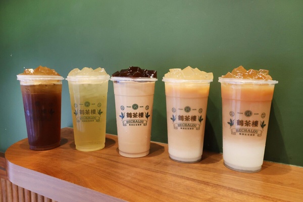 鶴茶樓「手搖新品、優惠」:鶴茶樓推3款加料粉粿,10元起開喝!