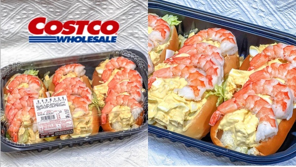 Costco好市多3月話題新品：鮭魚沙拉、鮮蝦沙拉堡、肉鬆生乳蛋糕、焦糖餅乾蛋糕必吃