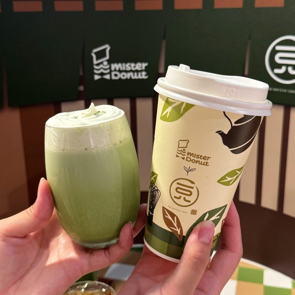 「Mister Donut x一〇八抹茶茶廊」14款新品!抹茶、焙茶蒙布朗QQ圈必吃,享買5送2優惠