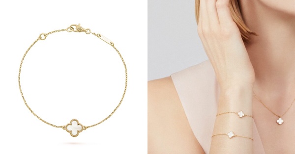 Van Cleef &amp;amp;amp;amp;amp;amp;amp; Arpel Sweet Alhambra吊墜，NT$56,500