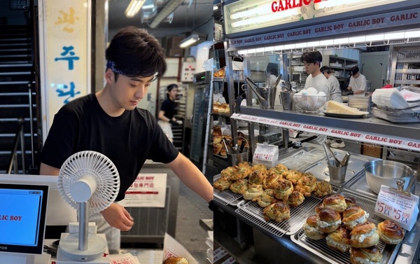 廣藏市場必吃美食1：GARLIC BOY 香蒜麵包