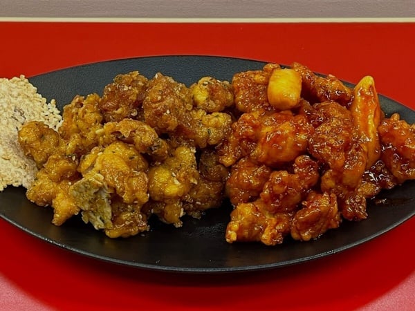 廣藏市場必吃美食7：광장 누룽지 닭강정 鍋巴炸雞