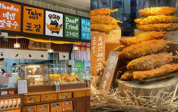 廣藏市場必吃美食8：우이락 광장시장점 雨耳樂炸辣椒包肉