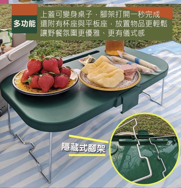 全家開賣史努比戶外折疊野餐籃,原價1299元,優惠價599元