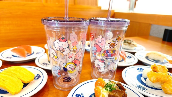 BT21周邊免費送!藏壽司「BT21集點」開跑,BT21抱枕、BT21環保隨行杯集點免費入手!