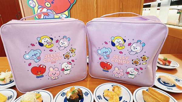 BT21周邊免費送!藏壽司「BT21集點」開跑,BT21抱枕、BT21環保隨行杯集點免費入手!