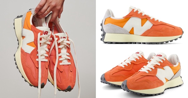 New Balance「人氣327＆國民球鞋574」又出春日新色！療癒天空藍、浪漫櫻花粉狙擊你心